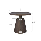 LH Home Bronx Bistro Crank Table