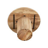LH Home Cylinder Round Dining Table