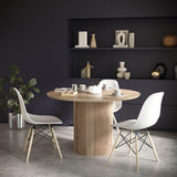 LH Home Cylinder Round Dining Table