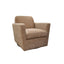 LH Home Cooper Swivel Club Chair - Latte Chenille