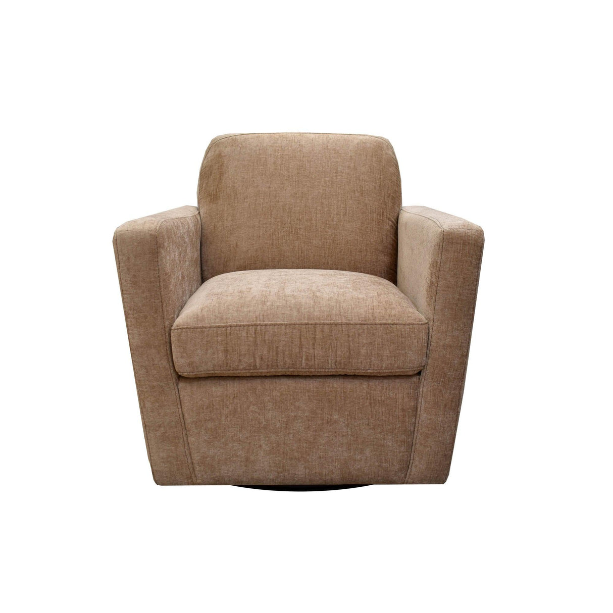 LH Home Cooper Swivel Club Chair - Latte Chenille