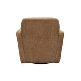 LH Home Cooper Swivel Club Chair - Latte Chenille