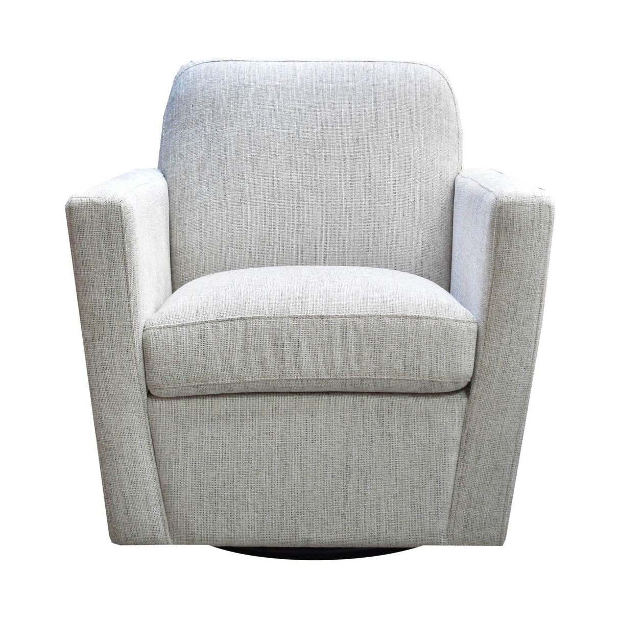 LH Home Cooper Swivel Club Chair - Woven Linen