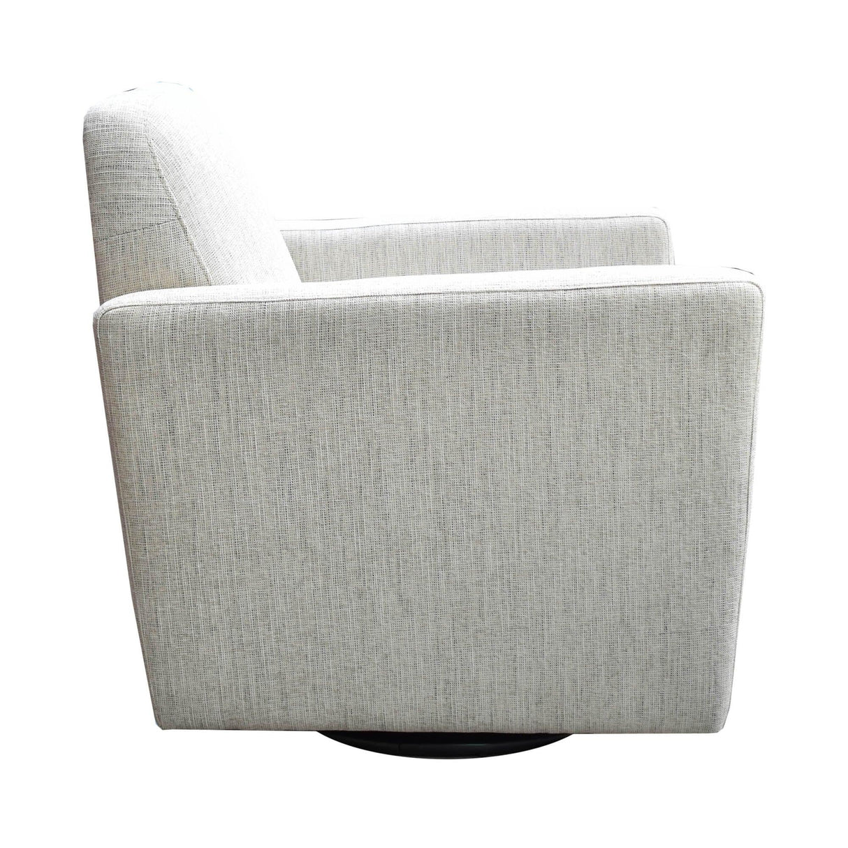 LH Home Cooper Swivel Club Chair - Woven Linen