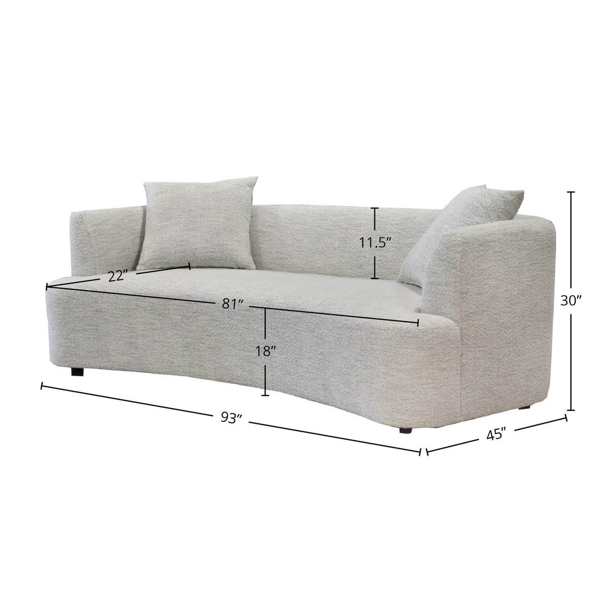LH Home Isabella Sofa
