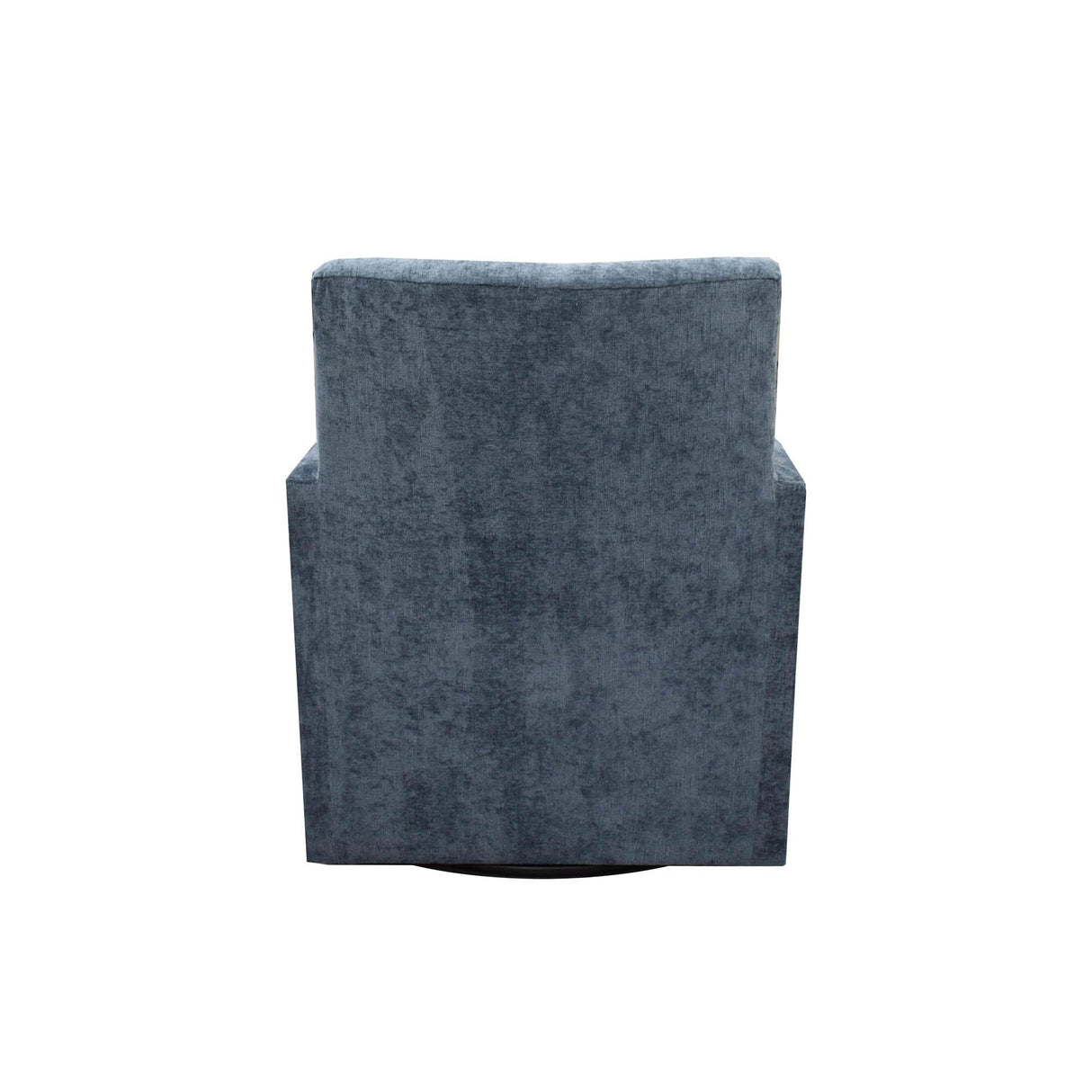 LH Home Riley Swivel Club Chair - Aqua Chenille