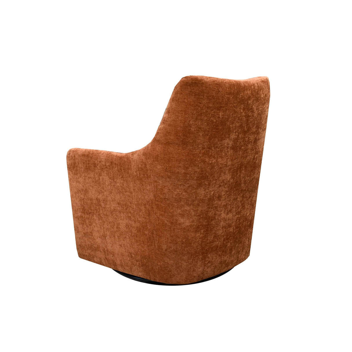 LH Home Lilith Swivel Chair - Brick Chenille