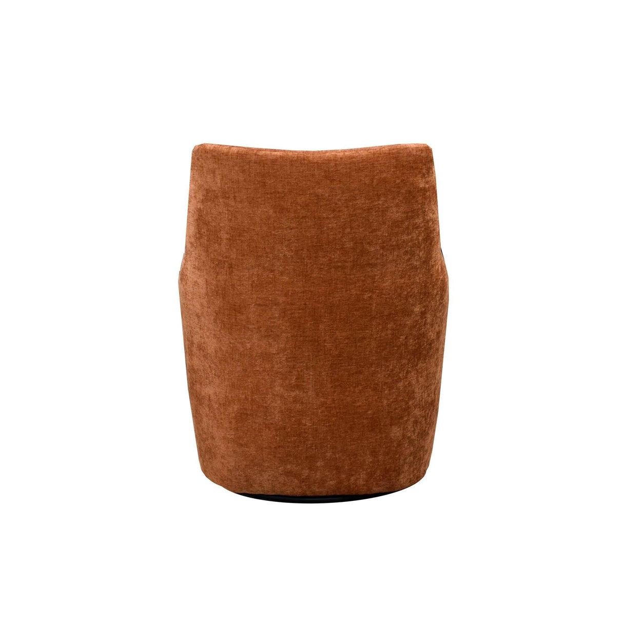 LH Home Lilith Swivel Chair - Brick Chenille