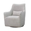 LH Home Lilith Swivel Chair - Woven Linen