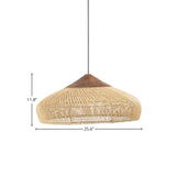 LH Home D-Bodhi Banjo Pendant Large - Natural