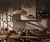 LH Home D-Bodhi Banjo Pendant Large - Natural