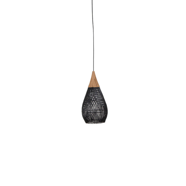 LH Home D-Bodhi Horn Pendant Small - Black