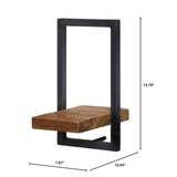 LH Home D-Bodhi Metal Frame Wall Box - Natural, Type E (1/box)