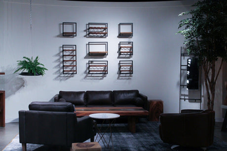 LH Home D-Bodhi Metal Frame Wall Box- Natural, Type B