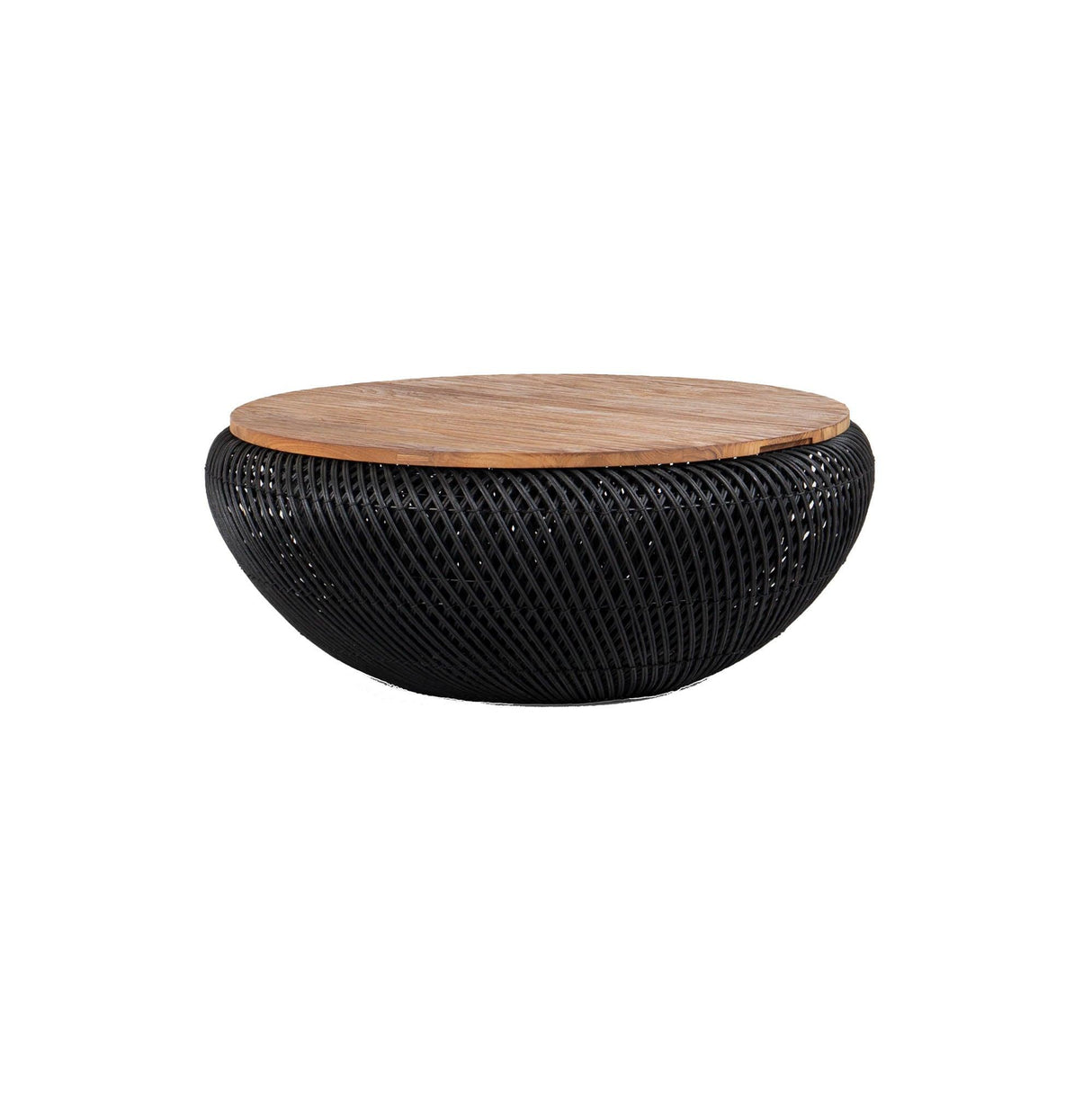 LH Home D-Bodhi Wave Coffee Table - Black
