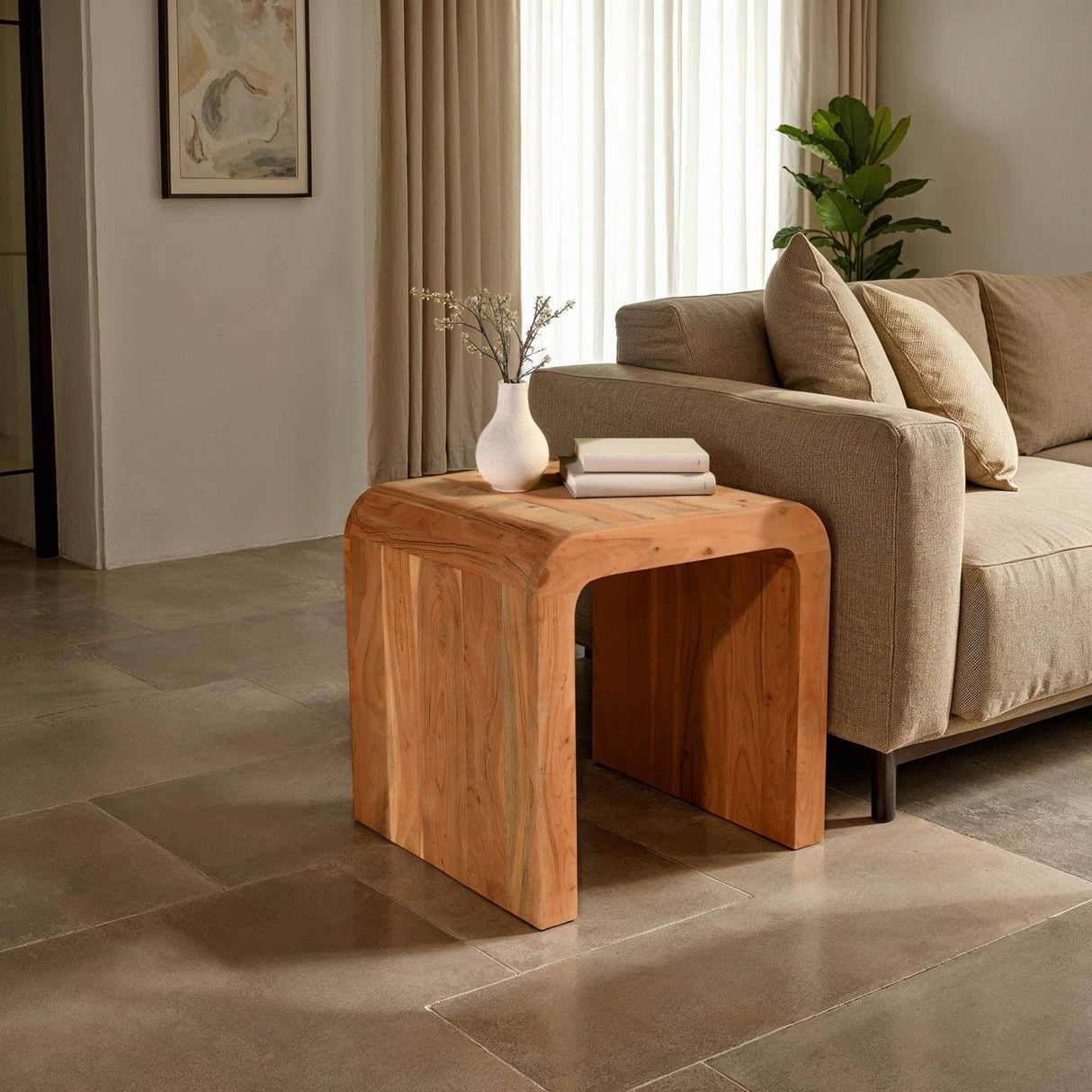 LH Home Form Curve Side Table