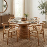LH Home Form Round Dining Table