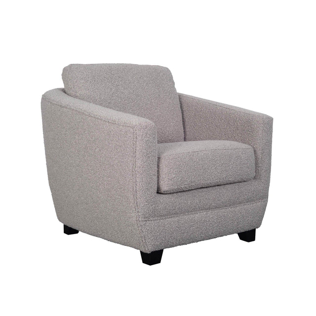 LH Home Baltimo Club Chair - Boucle Grey