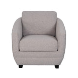 LH Home Baltimo Club Chair - Boucle Grey