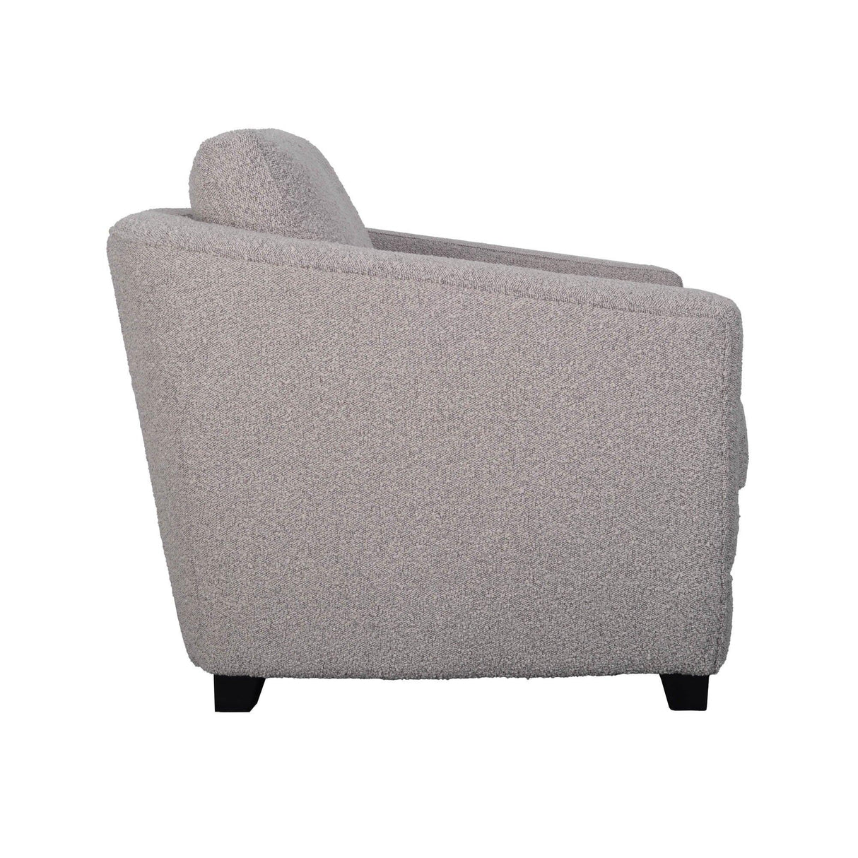 LH Home Baltimo Club Chair - Boucle Grey