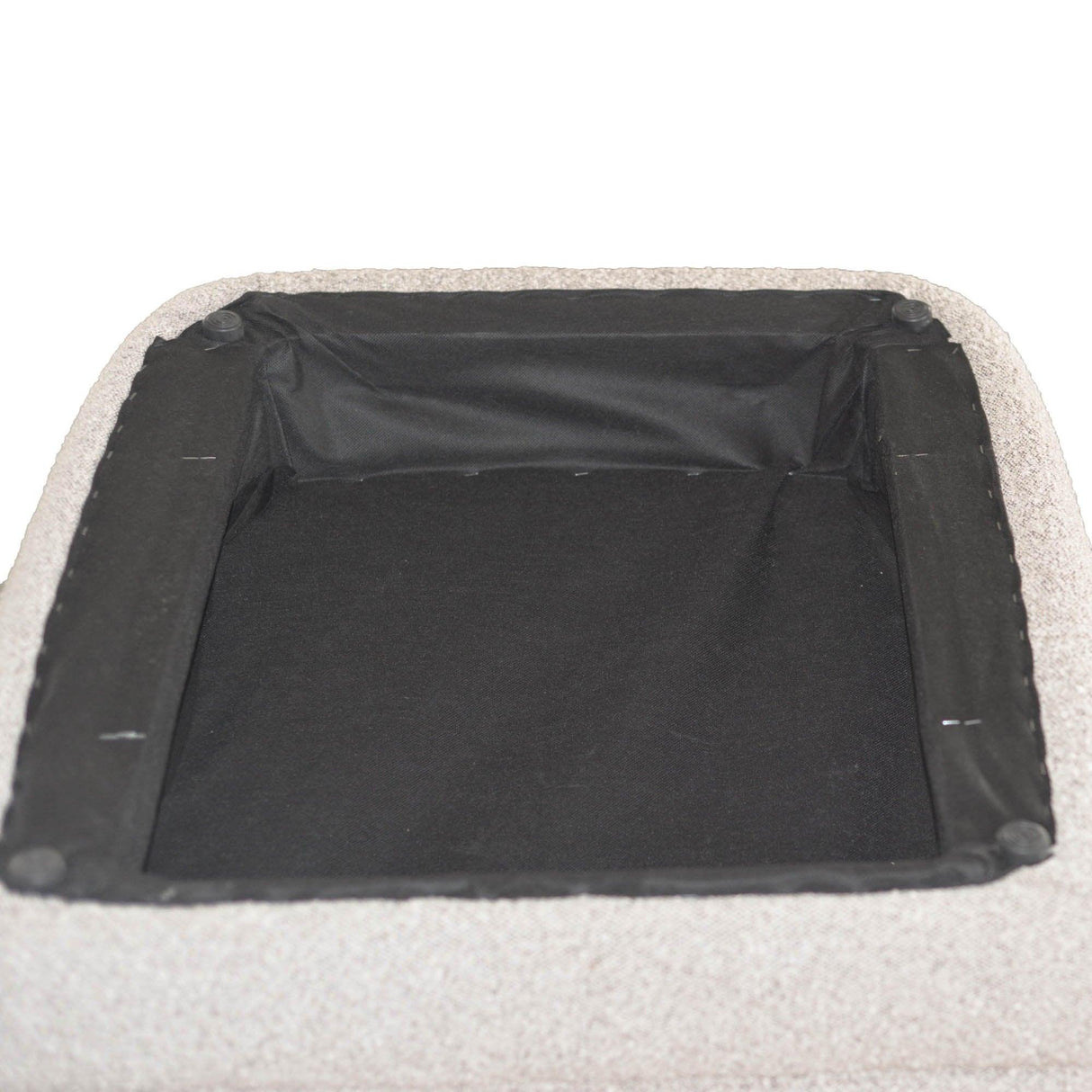 LH Home Baltimo Club Chair - Boucle Grey