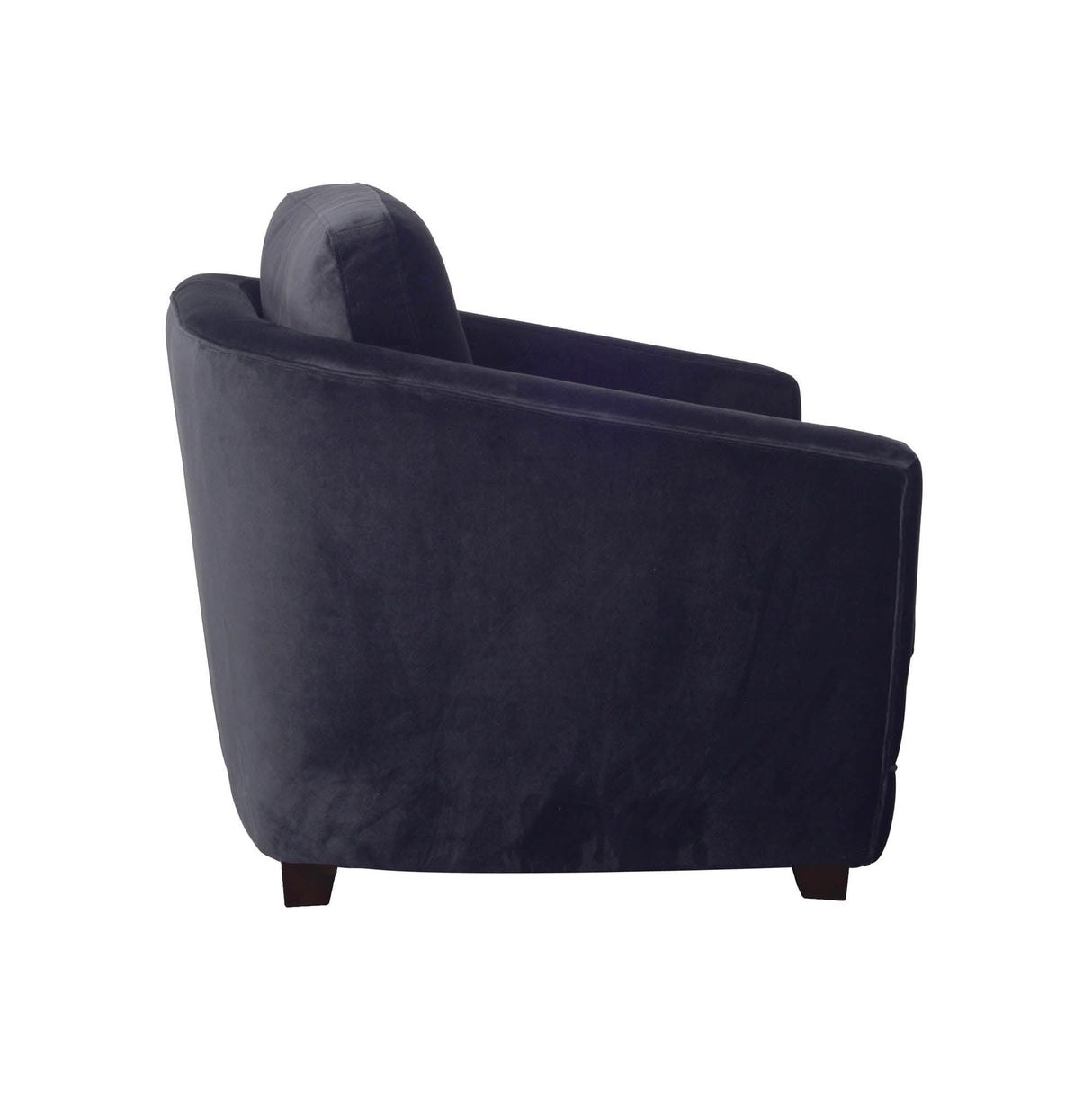 LH Home Baltimo Club Chair - Velvet Black