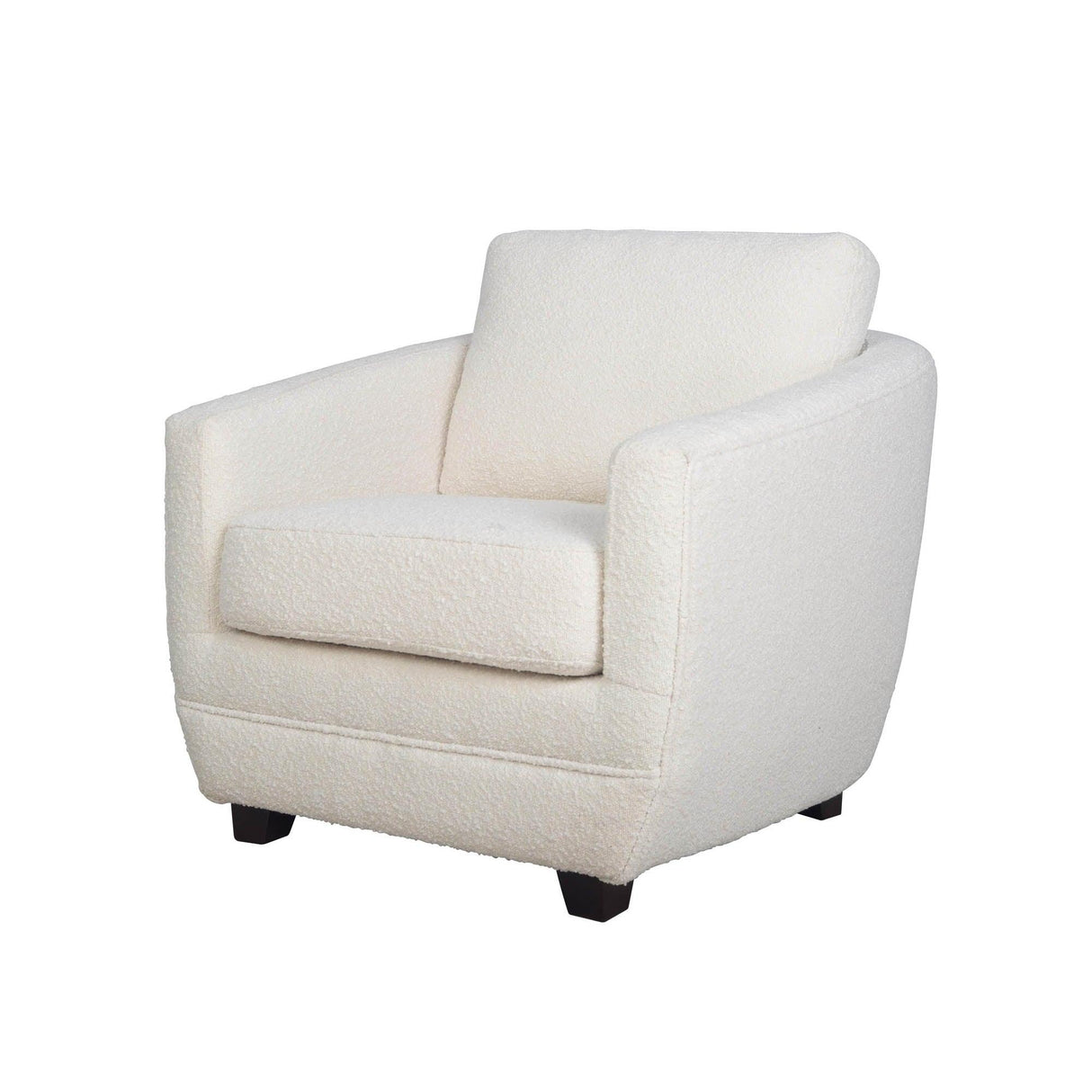 LH Home Baltimo Club Chair - Boucle Cream