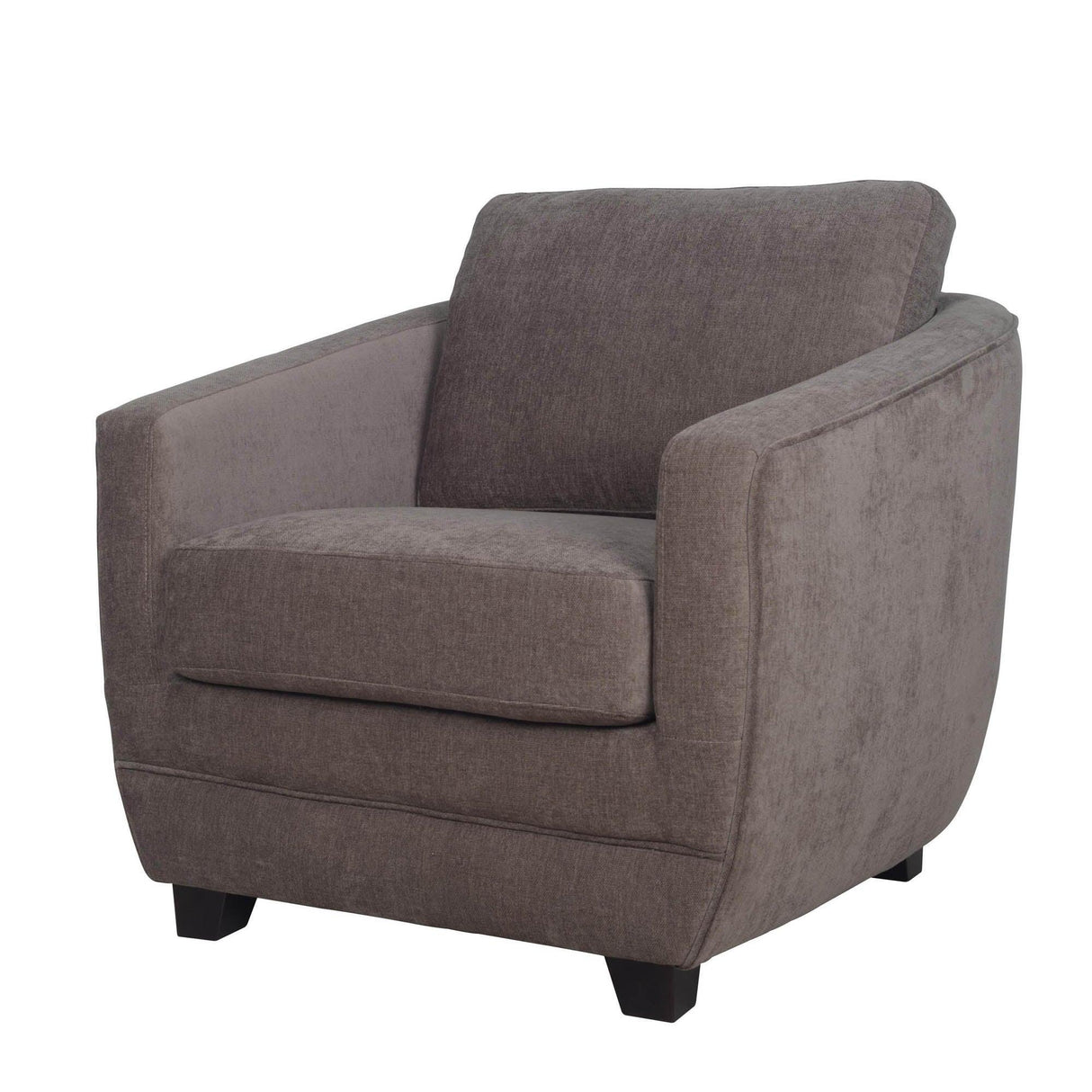 LH Home Baltimo Club Chair - Pecan Brown