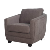 LH Home Baltimo Club Chair - Pecan Brown