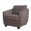 LH Home Baltimo Club Chair - Pecan Brown