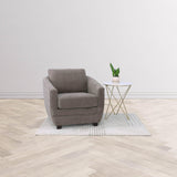 LH Home Baltimo Club Chair - Pecan Brown