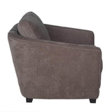 LH Home Baltimo Club Chair - Pecan Brown