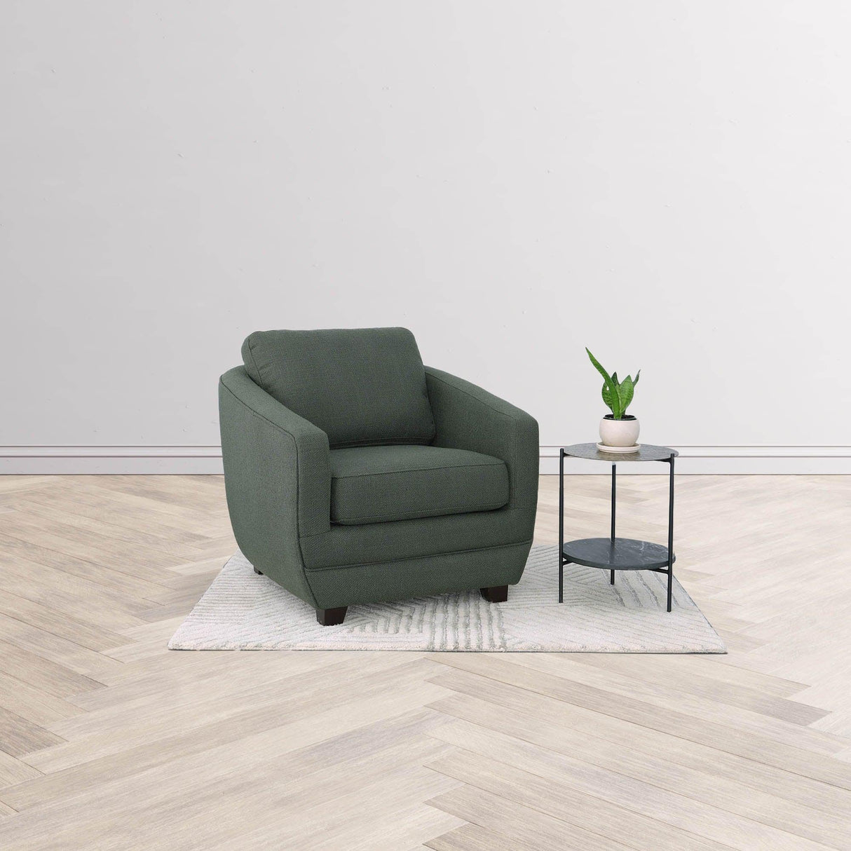 LH Home Baltimo Club Chair - Evergreen