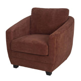 LH Home Baltimo Club Chair - Deep Rust