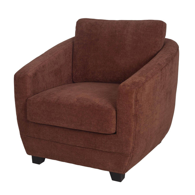 LH Home Baltimo Club Chair - Deep Rust
