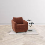 LH Home Baltimo Club Chair - Deep Rust