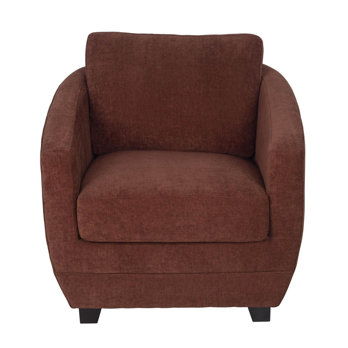 LH Home Baltimo Club Chair - Deep Rust