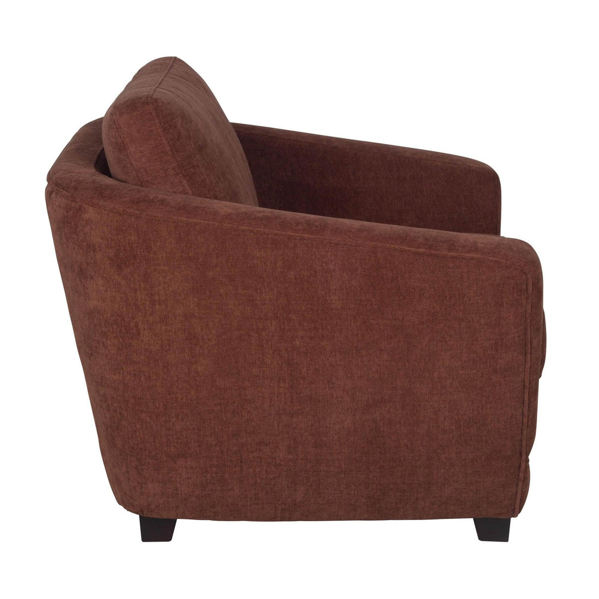 LH Home Baltimo Club Chair - Deep Rust