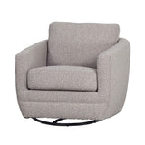 LH Home Baltimo Swivel Glider - Boucle Grey