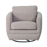 LH Home Baltimo Swivel Glider - Boucle Grey