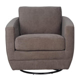 LH Home Baltimo Swivel Glider - Pecan Brown