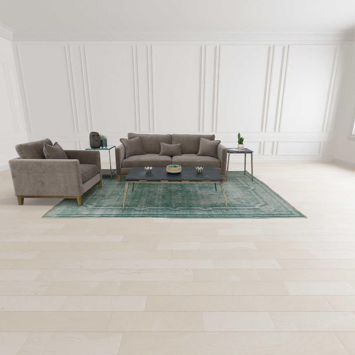 LH Home Burbank Sofa - Pecan Brown