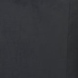 LH Home Baltimo Swivel Glider - Velvet Black