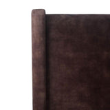 LH Home Cora Storage King Bed - Velvet Brown