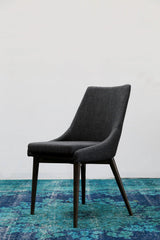 LH Home Fritz Side Dining Chair - Dark Grey
