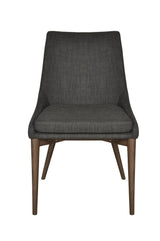 LH Home Fritz Side Dining Chair - Dark Grey