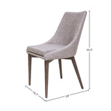 LH Home Fritz Side Dining Chair - Light Grey