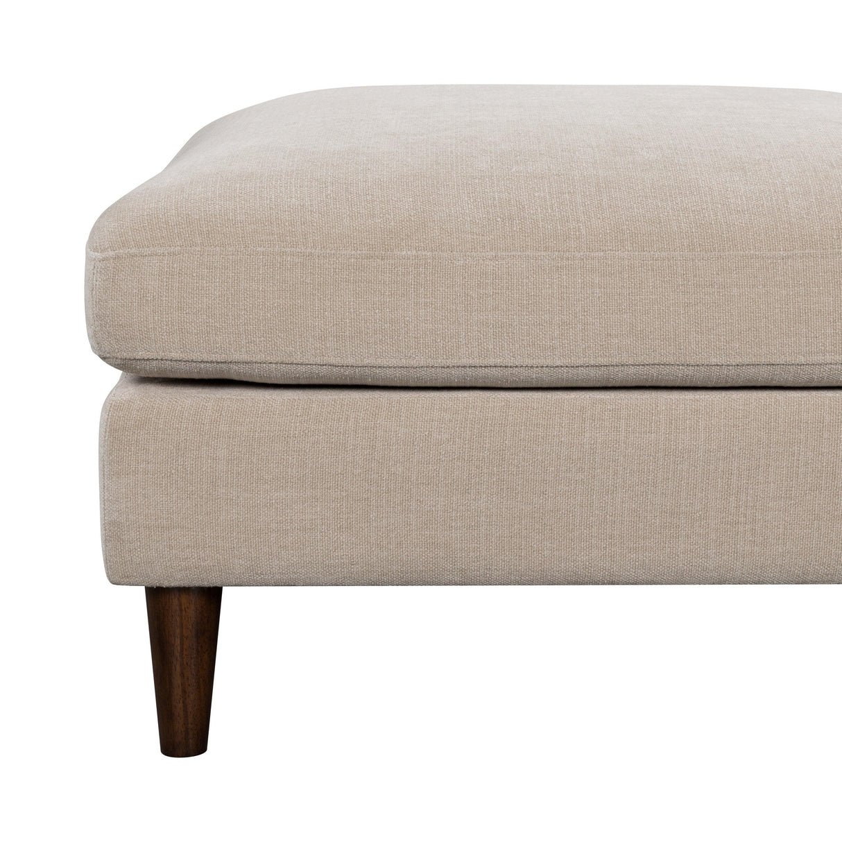 LH Home Gemma Ottoman - Fawn