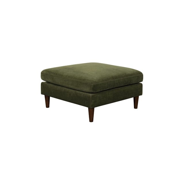 LH Home Gemma Ottoman - Olive