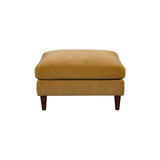 LH Home Gemma Ottoman - Mustard